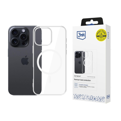 Dėklas 3mk Clear MagCase Apple iPhone 16 Pro Max Dėklas 3mk Clear MagCase Apple iPhone 16 Pro Max