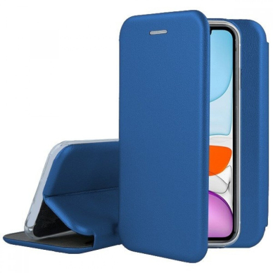 Dėklas Elegant wallet Apple Iphone 11 Tamsiai Mėlynas