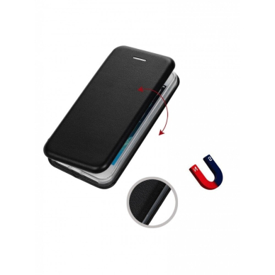 Dėklas Book Elegance Apple Iphone 5/5S/5Se Juodas 2 Dėklas Book Elegance Apple Iphone 5/5S/5Se Juodas 2