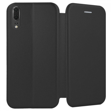 Dėklas Elegant wallet Huawei P20 Juodas  1