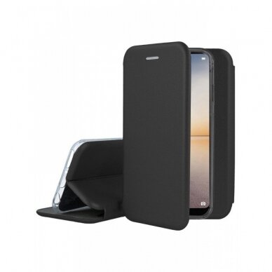 Dėklas Book Elegance Huawei P20 Lite Juodas Dėklas Book Elegance Huawei P20 Lite Juodas