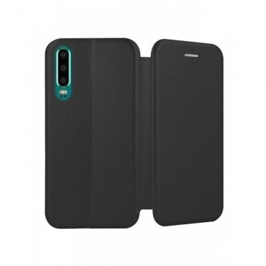 Dėklas Elegant wallet Huawei P30 Juodas  1
