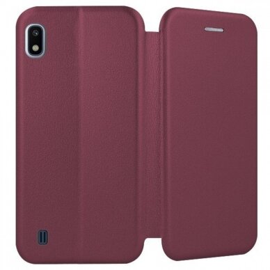 Dėklas Elegant wallet Samsung A105 A10 Bordo 1
