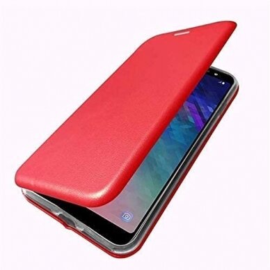 Dėklas Book Elegance Samsung A146 A14 5G raudonas 2
