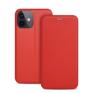 Dėklas Elegant wallet Samsung A165 A16 4G/A166 A16 5G raudonas Dėklas Elegant wallet Samsung A165 A16 4G/A166 A16 5G raudonas