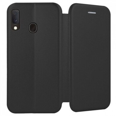 Dėklas Book Elegance Samsung A202 A20E Juodas 1 Dėklas Book Elegance Samsung A202 A20E Juodas 1