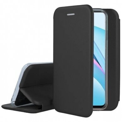 Dėklas Elegant wallet Samsung A217 A21s juodas