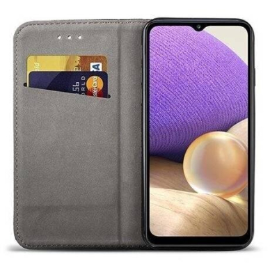 Atverčiamas dėklas Elegant wallet Samsung A325 A32 4G bordo  2
