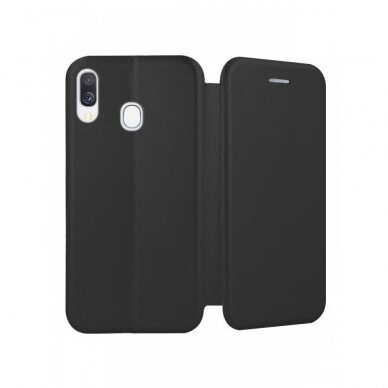 Dėklas Elegant wallet Samsung A405 A40 Juodas 1