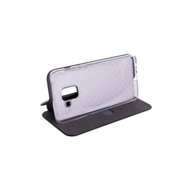 Dėklas Elegant wallet Samsung A530 A8 2018 Juodas 2