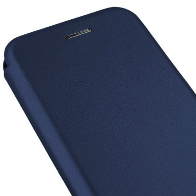Dėklas Book Elegance Samsung A530 A8 2018 tamsiai mėlynas  3
