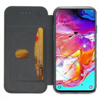 Dėklas Elegant wallet Samsung A705 A70 Bordo 2