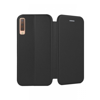 Dėklas Elegant wallet Samsung A750 A7 2018 Juodas 1