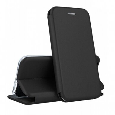 Dėklas Elegant wallet Samsung G955 S8 Plus Juodas