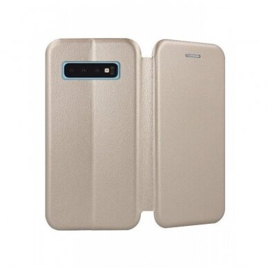 Dėklas Elegant wallet Samsung G973 S10 Aukso Spalvos 1