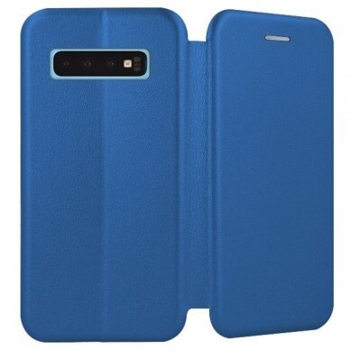 Dėklas Book Elegance Samsung G973 S10 Tamsiai Mėlynas 1 Dėklas Book Elegance Samsung G973 S10 Tamsiai Mėlynas 1