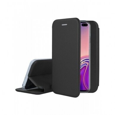 Dėklas Book Elegance Samsung G975 S10 Plus Juodas Dėklas Book Elegance Samsung G975 S10 Plus Juodas
