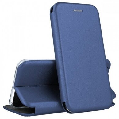 Dėklas Book Elegance Samsung G975 S10 Plus Tamsiai Mėlynas 3