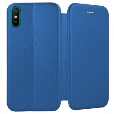 Dėklas Book Elegance Xiaomi Redmi 9A Tamsiai Mėlynas 1 Dėklas Book Elegance Xiaomi Redmi 9A Tamsiai Mėlynas 1