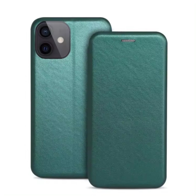Dėklas Book Elegance Xiaomi Redmi Note 14 Pro+ 5G tamsiai žalias