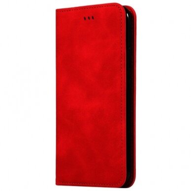 Dėklas Business Style Huawei P30 Lite raudonas  1