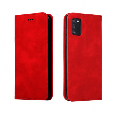 Dėklas Business Style Samsung A035 A03s raudonas
