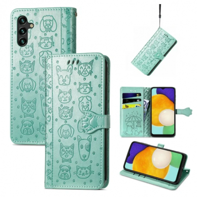 Dėklas Cat-Dog Samsung A356 A35 5G žalias 1 Dėklas Cat-Dog Samsung A356 A35 5G žalias 1