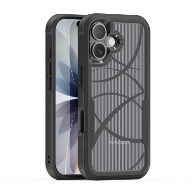 iPhone 17 Dux Ducis Shld dėklas – juodas (Rhythm Pattern) iPhone 17 Dux Ducis Shld dėklas – juodas (Rhythm Pattern)