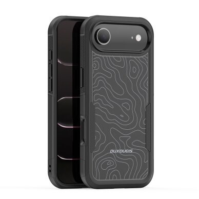 iPhone Air Dux Ducis Shld dėklas – juodas (Contour Pattern) iPhone Air Dux Ducis Shld dėklas – juodas (Contour Pattern)