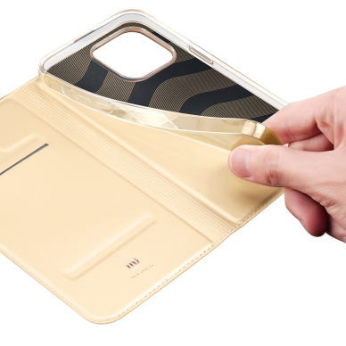 Dėklas Dux Ducis Skin Pro iPhone 14 Pro Auksinis 5