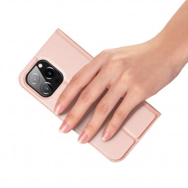 Dėklas Dux Ducis Skin Pro iPhone 14 Pro Rožinis 5