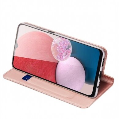 Dėklas Dux Ducis Skin Pro Samsung A135 A13 4G rožinis-auksinis  1