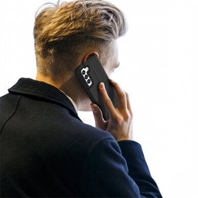 Atverčiamas dėklas Dux Ducis Skin Pro Samsung S22 juodas 3 Atverčiamas dėklas Dux Ducis Skin Pro Samsung S22 juodas 3