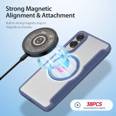 Dėklas Dux Ducis Skin X Pro skirtas Samsung S937 S25 Edge mėlynas 2 Dėklas Dux Ducis Skin X Pro skirtas Samsung S937 S25 Edge mėlynas 2