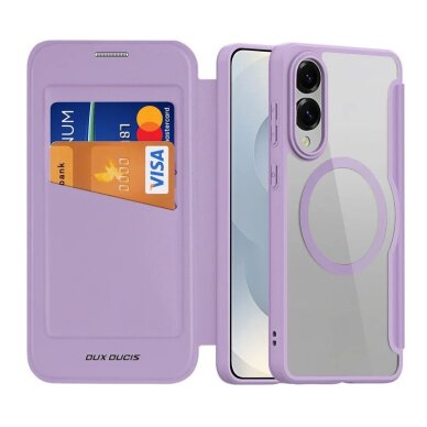 Dėklas Dux Ducis Skin X Pro skirtas Samsung S937 S25 Edge violetinis 2