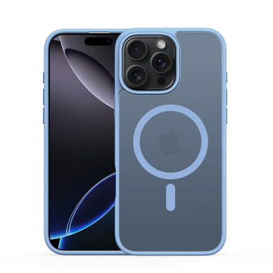 Dėklas Dux Ducis Yind Apple iPhone 16 Pro Max mėlynas