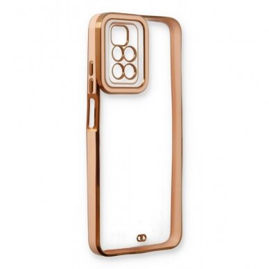 Dėklas Fashion Case Xiaomi Redmi Note 11 Pro Auksinis 1
