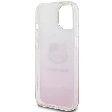 Dėklas Hello Kitty IML Gradient Electrop Kitty Head iPhone 15 - rožinis 6 Dėklas Hello Kitty IML Gradient Electrop Kitty Head iPhone 15 - rožinis 6