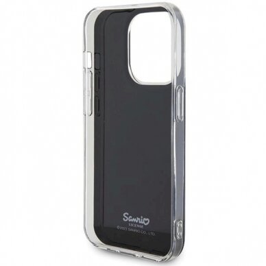 Dėklas Hello Kitty IML Kitty Face iPhone 15 Pro Max - Juodas 6 Dėklas Hello Kitty IML Kitty Face iPhone 15 Pro Max - Juodas 6