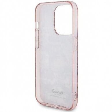 Dėklas Hello Kitty IML Tags Graffiti iPhone 15 Pro Max - rožinis 6