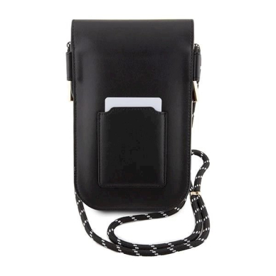 Dėklas Hello Kitty Leather Daydreaming Cord bag - Juodas 3 Dėklas Hello Kitty Leather Daydreaming Cord bag - Juodas 3