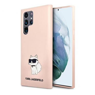 Dėklas Karl Lagerfeld KLHCS23LSNCHBCP Samsung Galaxy S23 Ultra Rožinis Dėklas Karl Lagerfeld KLHCS23LSNCHBCP Samsung Galaxy S23 Ultra Rožinis