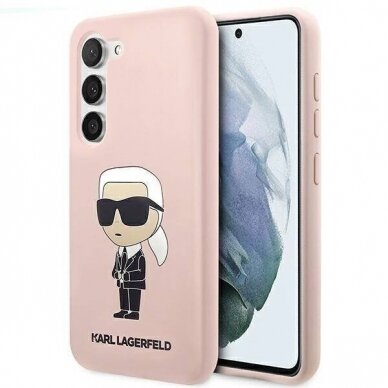Dėklas Karl Lagerfeld KLHCS23MSNIKBCP Samsung Galaxy S23 Plus Rožinis Dėklas Karl Lagerfeld KLHCS23MSNIKBCP Samsung Galaxy S23 Plus Rožinis