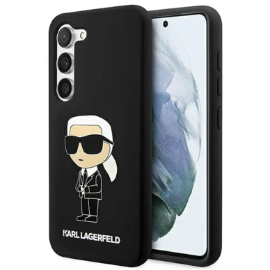 Dėklas Karl Lagerfeld KLHCS23SSNIKBCK Samsung Galaxy S23 Juodas Dėklas Karl Lagerfeld KLHCS23SSNIKBCK Samsung Galaxy S23 Juodas