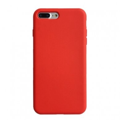 Dėklas Liquid Silicone 1.5mm Apple iPhone 13 mini raudonas  1