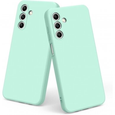 Dėklas Liquid Silicone 1.5mm Samsung A155 A15 4G mėtinis Dėklas Liquid Silicone 1.5mm Samsung A155 A15 4G mėtinis