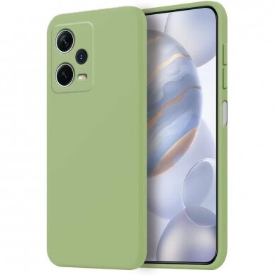 Dėklas Liquid Silicone 1.5mm Xiaomi Redmi Note 12 Pro 4G Žalias Dėklas Liquid Silicone 1.5mm Xiaomi Redmi Note 12 Pro 4G Žalias