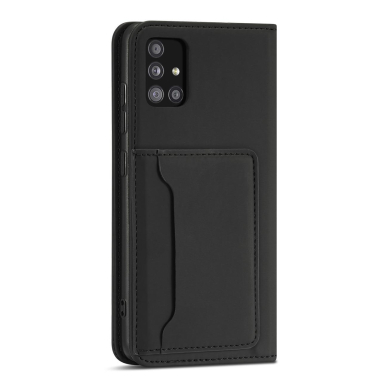 Dėklas Magnet Card Case Samsung Galaxy A12 5G Juodas 10 Dėklas Magnet Card Case Samsung Galaxy A12 5G Juodas 10