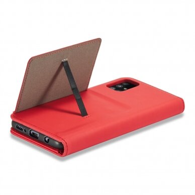 Dėklas Magnet Card Xiaomi Redmi Note 11 Pro Raudonas 20