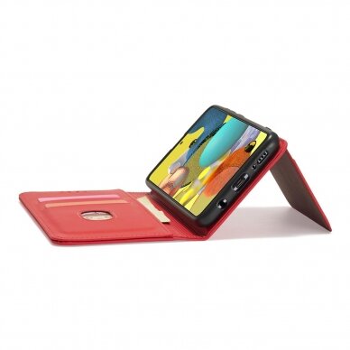 Dėklas Magnet Card Xiaomi Redmi Note 11 Pro Raudonas 15